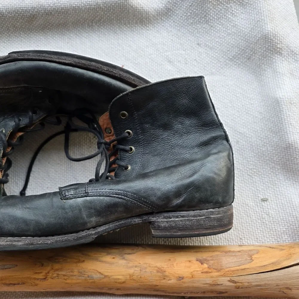 Bed stu lace up men's boots